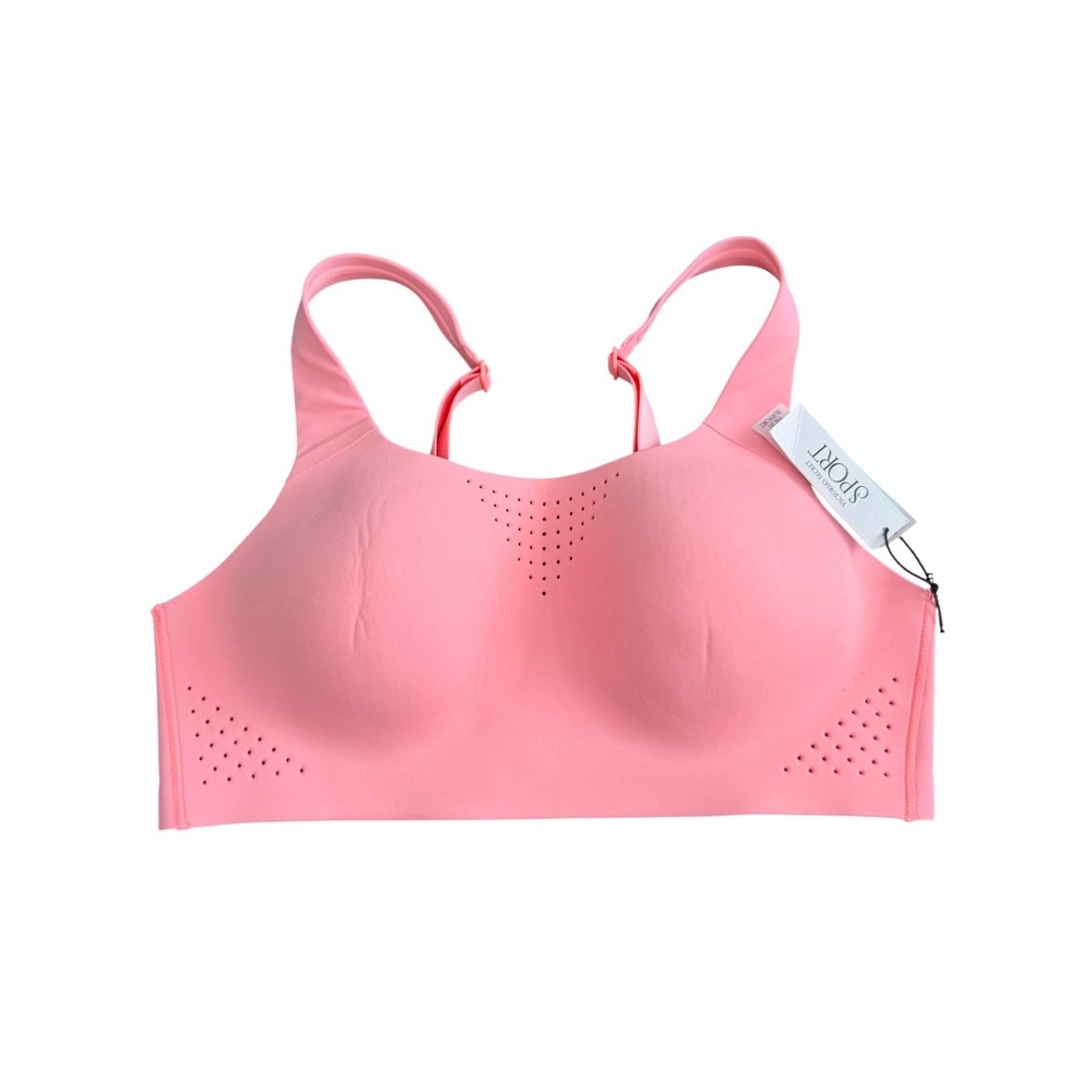 Victorias Secret Sport Featherweight Max High Support Sports Bra Salmon 34DD